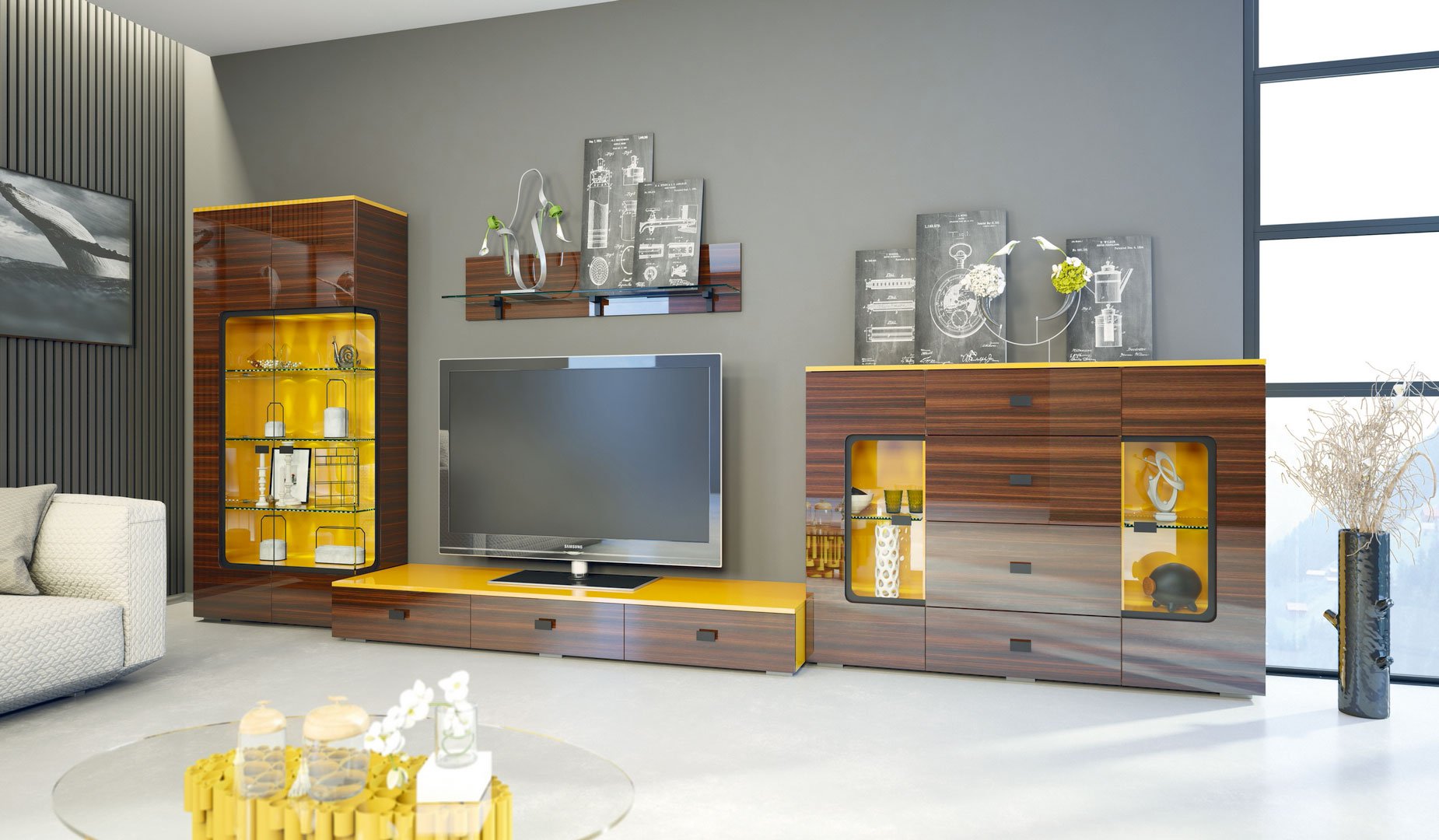 Стенка MOLLY (артикул 916)